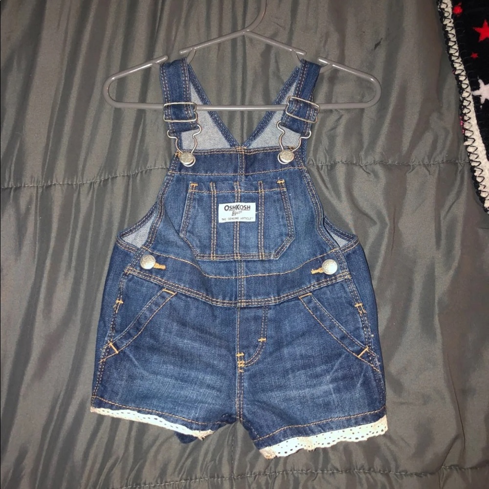 Baby girl OshKosh overalls